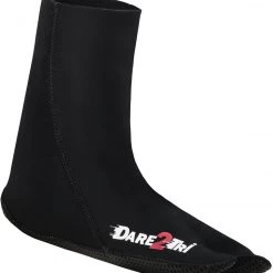 Dare2Tri Neoprene Chaussettes, noir