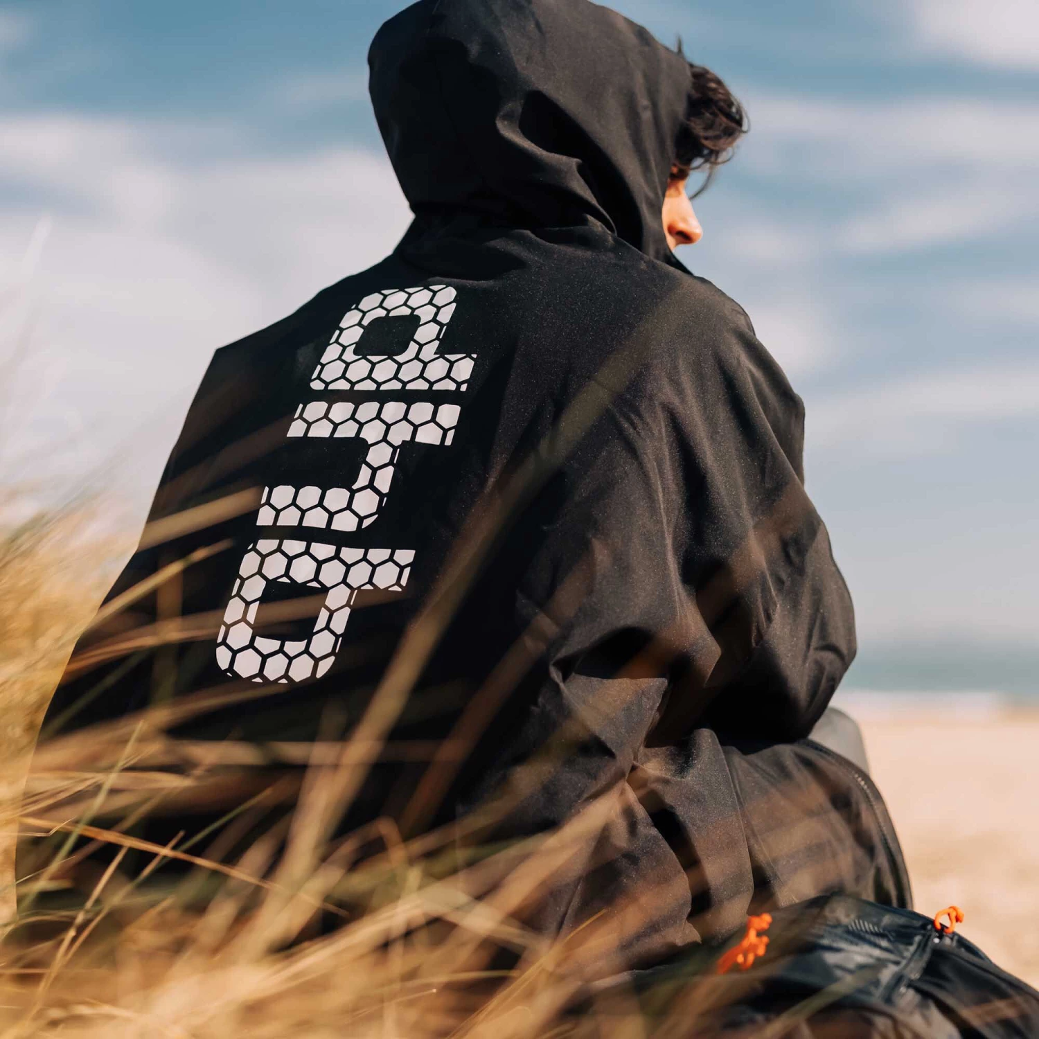 Dhb Hydron Robe Men, noir 6 Dhb Hydron Robe Men, noir – Image 4