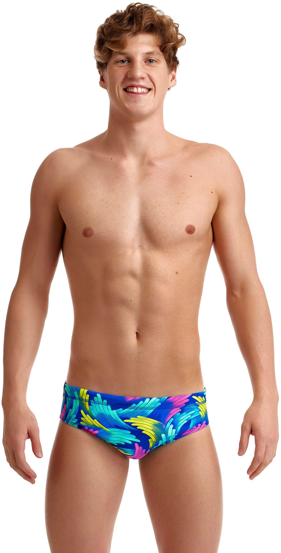 Funky Trunks Classic Briefs Men, bleu/turquoise 4 Funky Trunks Classic Briefs Men, bleu/turquoise – Image 2