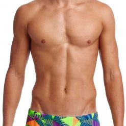 Funky Trunks Classic Trunks Men, rose/noir -Natation Homme Soldes funky trunks classic trunks men cross bars 2