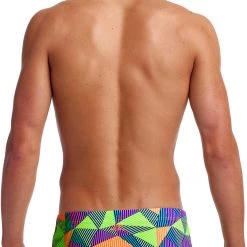 Funky Trunks Classic Trunks Men, rose/noir -Natation Homme Soldes funky trunks classic trunks men cross bars 3