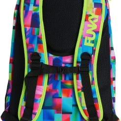 Funky Trunks Elite Squad Backpack Men, Multicolore -Natation Homme Soldes funky trunks elite squad backpack men patch panels 3