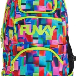 Funky Trunks Elite Squad Backpack Men, Multicolore -Natation Homme Soldes funky trunks elite squad backpack men patch panels 6