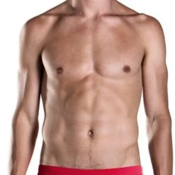 Funky Trunks Plain Front Boxer de bain Homme, rouge -Natation Homme Soldes funky trunks plain front trunks men still red 4