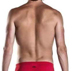 Funky Trunks Plain Front Boxer de bain Homme, rouge -Natation Homme Soldes funky trunks plain front trunks men still red 5