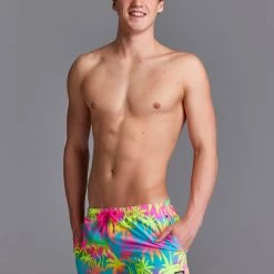 Funky Trunks Shorty Shorts Men, bleu/turquoise -Natation Homme Soldes funky trunks shorty shorts men hawaiian heaven 4