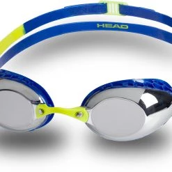 Head HCB Flash Mirrored Lunettes de protection, bleu/jaune
