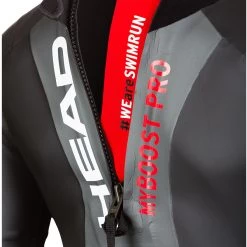 Head Swimrun MyBoost Pro Combinaison Homme, noir/argent -Natation Homme Soldes head swimrun myboost pro wetsuit men black silver 5
