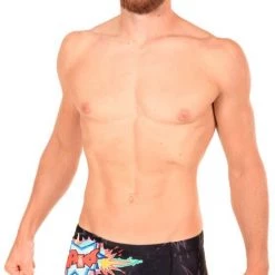 Mako Pop Swim Briefs Men, Multicolore