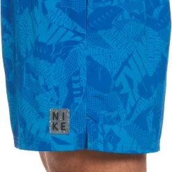 Nike Swim Collage 5" Volley Shorts Men, Bleu pétrole -Natation Homme Soldes nike swim collage 5 volley shorts men photo blue 4 1