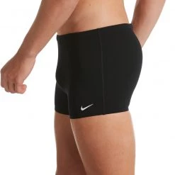 Nike Swim Hydrastrong Solids Square Leg Shorts Men, bleu -Natation Homme Soldes nike swim hydrastrong soldis sqaure leg shorts men black 3 1