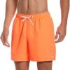 Nike Swim Swoosh Break 5" Volley Shorts Men, rouge -Natation Homme Soldes nike swim swoosh break 5 volley shorts men atomic orange 1