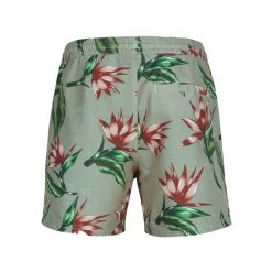 O'Neill Floral Shorts Men, gris/Multicolore -Natation Homme Soldes oneill floral shorts men white ao 2