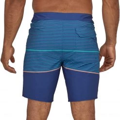 Patagonia Hydropeak Boardshorts 18" Men, olive/noir 8 Patagonia Hydropeak Boardshorts 18" Men, olive/noir -Natation Homme Soldes patagonia hydropeak boardshorts 18 men olivas stripe anacapa blue 3