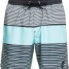 Quiksilver Oceanmade Scallop Volley Shorts Men, gris -Natation Homme Soldes quiksilver oceanmade scallop volley shorts men tarmac 1