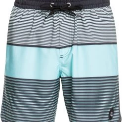 Quiksilver Oceanmade Scallop Volley Shorts Men, gris