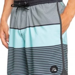 Quiksilver Oceanmade Scallop Volley Shorts Men, gris -Natation Homme Soldes quiksilver oceanmade scallop volley shorts men tarmac 5