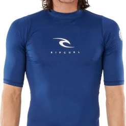 Rip Curl Corps SS UV Shirt Men, bleu