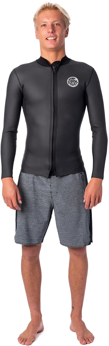 Rip Curl Dawn Patrol Full Zip Jacket 1.5mm Men, noir 3 Rip Curl Dawn Patrol Full Zip Jacket 1.5mm Men, noir