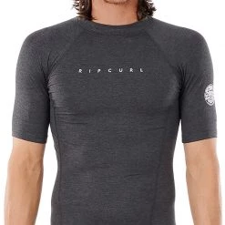 Rip Curl Down Patrol Performance SS UV Shirt Men, noir