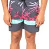 Rip Curl Mirage Retro Jungle Shorts Men, gris/Multicolore -Natation Homme Soldes rip curl mirage retro jungle shorts men black 1