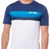 Rip Curl SR Panel SS UV Shirt Men, blanc/bleu -Natation Homme Soldes rip curl sr panel ss uv shirt men navy 1