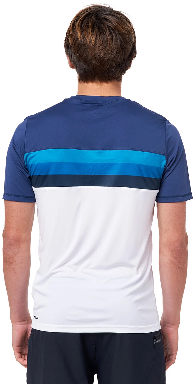Rip Curl SR Panel SS UV Shirt Men, blanc/bleu 4 Rip Curl SR Panel SS UV Shirt Men, blanc/bleu – Image 2