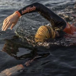 Sailfish Atlantic 2 Wetsuit Men, noir/orange -Natation Homme Soldes sailfish atlantic 2 wetsuit men black orange 6