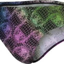 Speedo 8cm Allover Briefs Men, noir/Multicolore