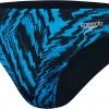 Speedo Allover 7cm Briefs Men, noir/bleu 1 Speedo Allover 7cm Briefs Men, noir/bleu -Natation Homme Soldes speedo allover 7cm briefs men black pool 1