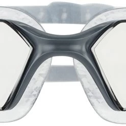 Speedo Aquapulse Pro Mirror Masque, gris -Natation Homme Soldes speedo aquapulse pro mirror brille oxid grey silver chrome 3 1