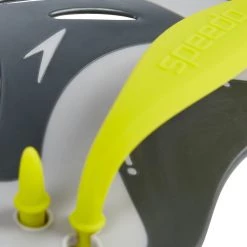 Speedo Biofuse Power Plaquettes de natation, gris -Natation Homme Soldes speedo biofuse power paddles unisex oxid grey lime punch cool grey 5