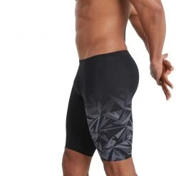 Speedo Hyper Boom Placement V-Cut Jammer Men, noir/gris -Natation Homme Soldes speedo hyper boom placement v cut jammer men black oxid grey 4