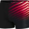 Speedo Placement Aquashorts Men, noir/bleu -Natation Homme Soldes speedo placement aquashorts men black dragonfire orange 1