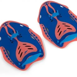 Speedo Power Paddles, bleu/rouge -Natation Homme Soldes speedo power paddles blue flame fluo tangerine pool blue 4