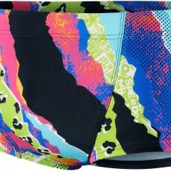 Speedo Rip it up V Club Training Allover 17cm Briefs Men, Multicolore