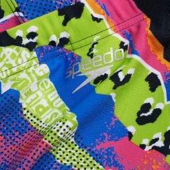 Speedo Rip it up V Club Training Allover 17cm Briefs Men, Multicolore -Natation Homme Soldes speedo rip it up v club training allover 17cm briefs men black atom lime light adriatic 5