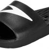 Speedo Claquettes Homme, rouge -Natation Homme Soldes speedo slides men black 1