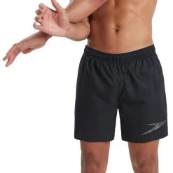 Speedo Sport Logo 16" Watershorts Men, bleu -Natation Homme Soldes speedo sport logo 16 watershorts men black metallic grey 2 1