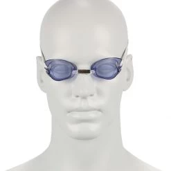 Speedo Swedish Lunettes de protection, blanc/bleu -Natation Homme Soldes speedo swedish goggles unisex white blue 4