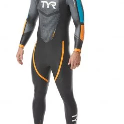 TYR Catergory 2 Wetsuit Men, noir