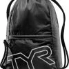 TYR Draw String Backpack, rouge -Natation Homme Soldes tyr draw string backpack black 1