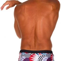 Z3R0D Drag Patchwork Swim Briefs Men, rouge/noir -Natation Homme Soldes z3r0d drag patchwork swim briefs men red black 6