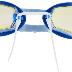 Zoggs Diamond Goggles Mirror, bleu/blanc -Natation Homme Soldes zoggs diamond goggles mirror blue white mirrored gold 3 1