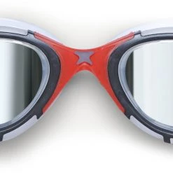 Zoggs Predator Flex Titanium Lunettes de protection S, rouge 10 Zoggs Predator Flex Titanium Lunettes de protection S, rouge -Natation Homme Soldes zoggs predator flex titanium goggles s frame red mirror 3