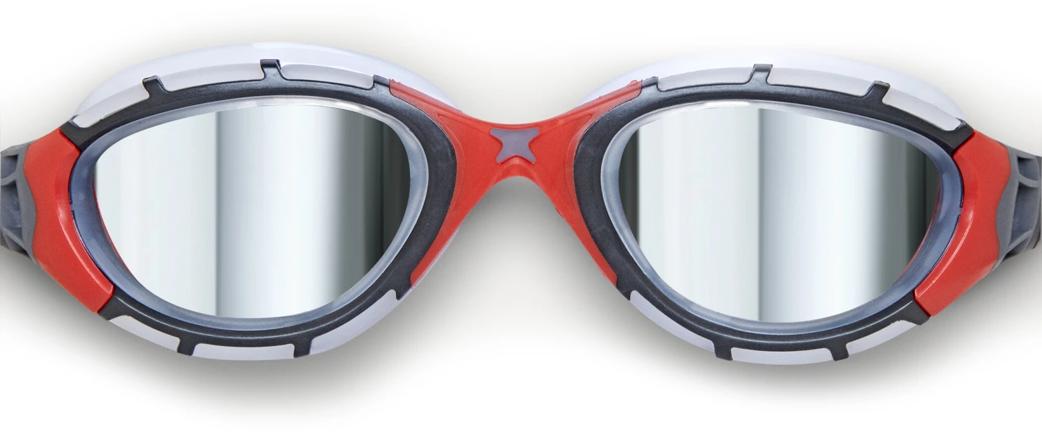 Zoggs Predator Flex Titanium Lunettes de protection S, rouge 5 Zoggs Predator Flex Titanium Lunettes de protection S, rouge – Image 3