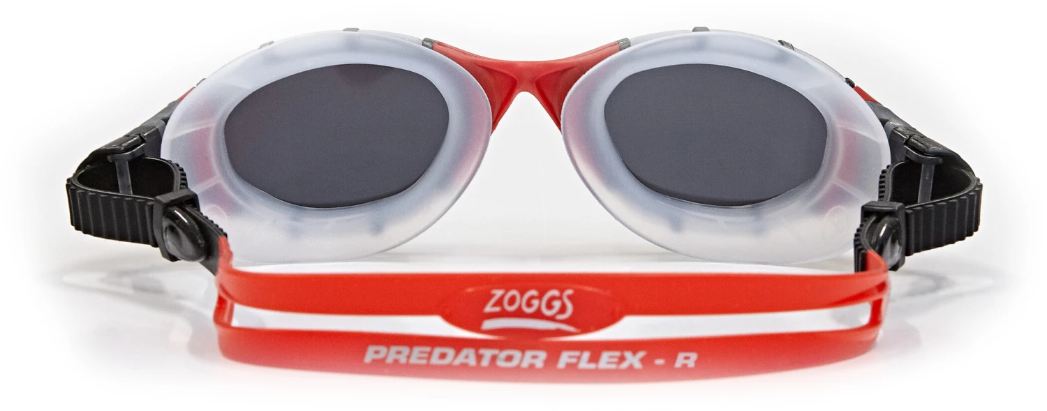 Zoggs Predator Flex Titanium Lunettes de protection S, rouge 6 Zoggs Predator Flex Titanium Lunettes de protection S, rouge – Image 4