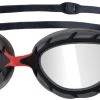 Zoggs Predator Titanium Goggles L, noir -Natation Homme Soldes zoggs predator titanium goggles l red grey titanium 1