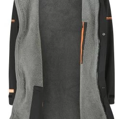 Zone3 Oversized Polar Fleece Parka Robe, noir/orange 11 Zone3 Oversized Polar Fleece Parka Robe, noir/orange -Natation Homme Soldes zone3 oversized polar fleece parka robe black orange 4