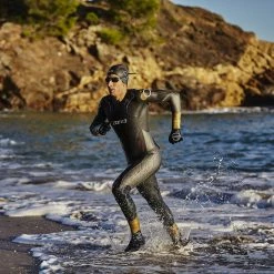 Zone3 Thermal Aspire Combinaison Homme, noir -Natation Homme Soldes zone3 thermal aspire wetsuit men black grey gold red 4